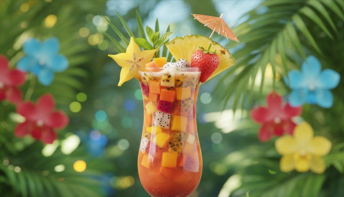 découvrez la boisson fruitée d’île perdue, spécialement conçue pour les jeunes aventuriers gourmands en quête de saveurs exotiques et rafraîchissantes.