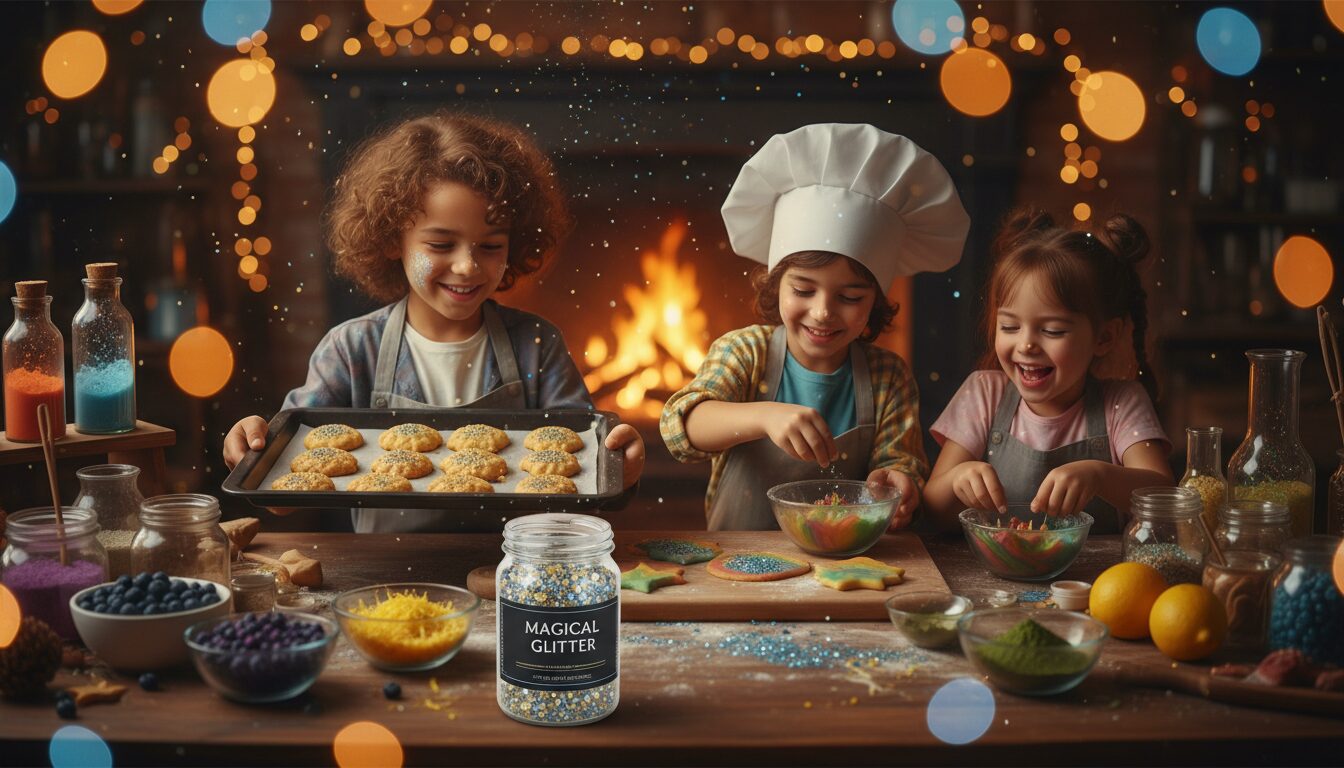 découvrez une expérience secrète unique pour créer des biscuits croquants aux paillettes magiques, alliant goût délicieux et féerie en cuisine.