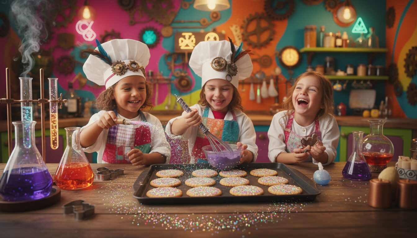 découvrez une expérience secrète pour préparer des biscuits croquants parsemés de paillettes magiques, alliant saveur et originalité pour émerveiller vos papilles.