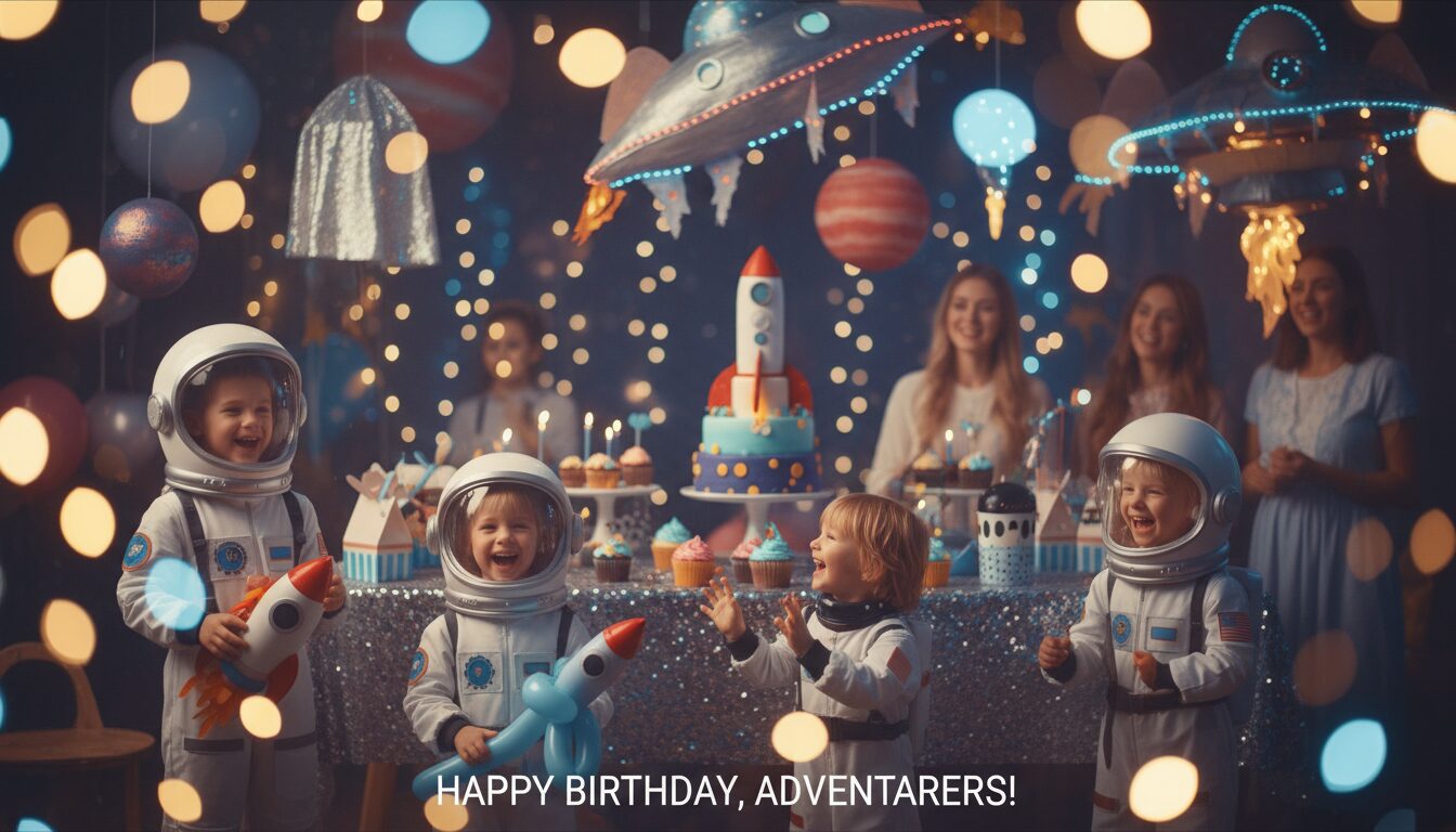 découvrez notre menu d'anniversaire clé en main sur le thème de l'exploration interstellaire, spécialement conçu pour les enfants de 10 à 12 ans. activités ludiques et repas cosmiques garantis !