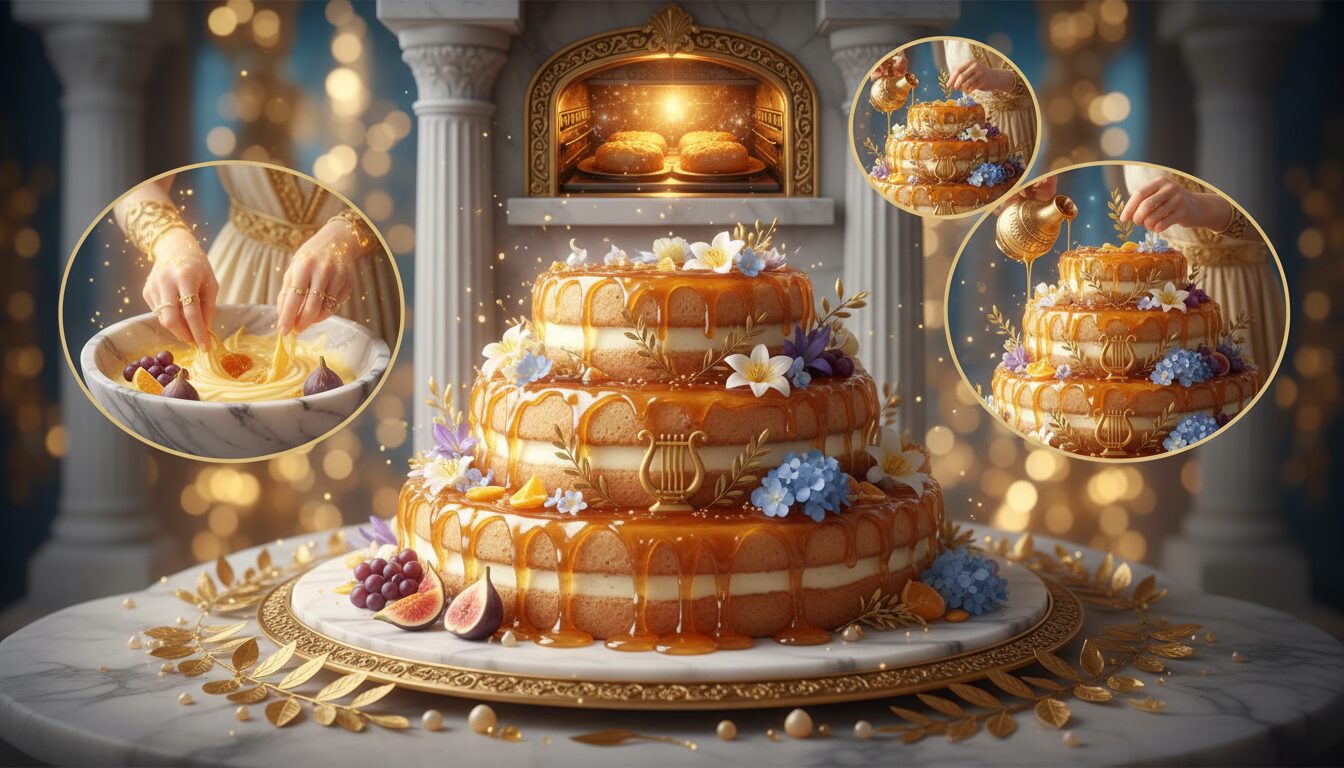 découvrez la recette divine du gâteau d’ambroisie, une douceur sacrée digne du festin des dieux de l’olympe, alliant saveurs célestes et tradition mythologique.