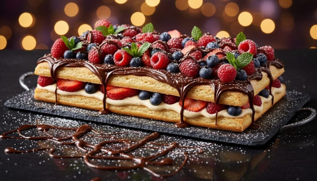 découvrez comment le gâteau éclairs devient l'arme secrète pour sauver le quartier mystérieux dans une aventure gourmande et palpitante.