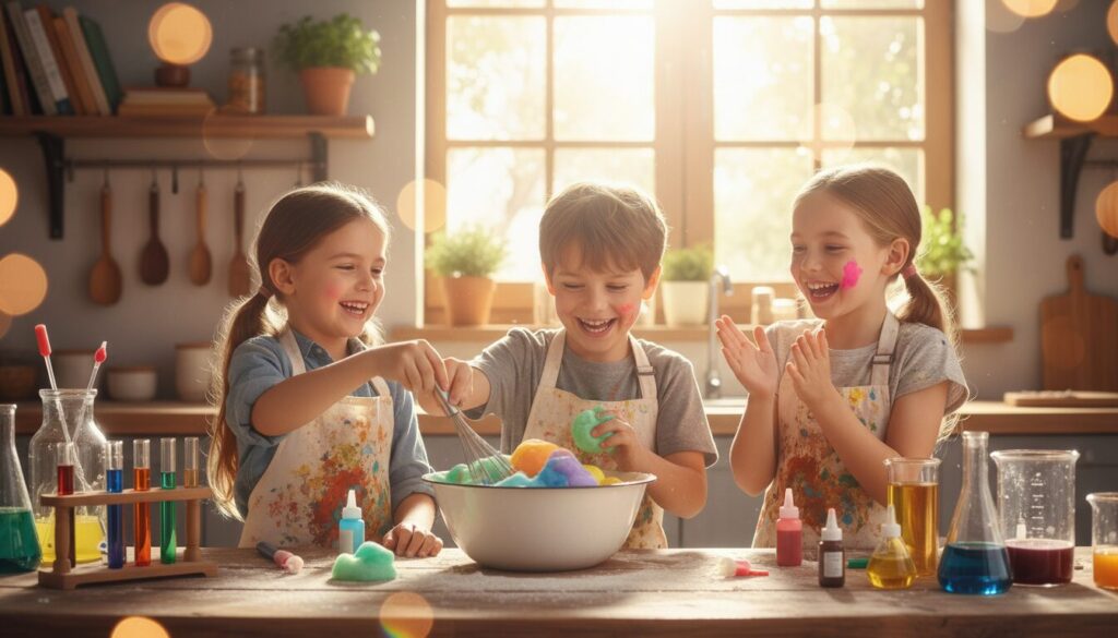 découvrez l'invention incroyable de la mousse arc-en-ciel, une expérience colorée et ludique à tester d'urgence pour ajouter de la magie à vos moments créatifs.