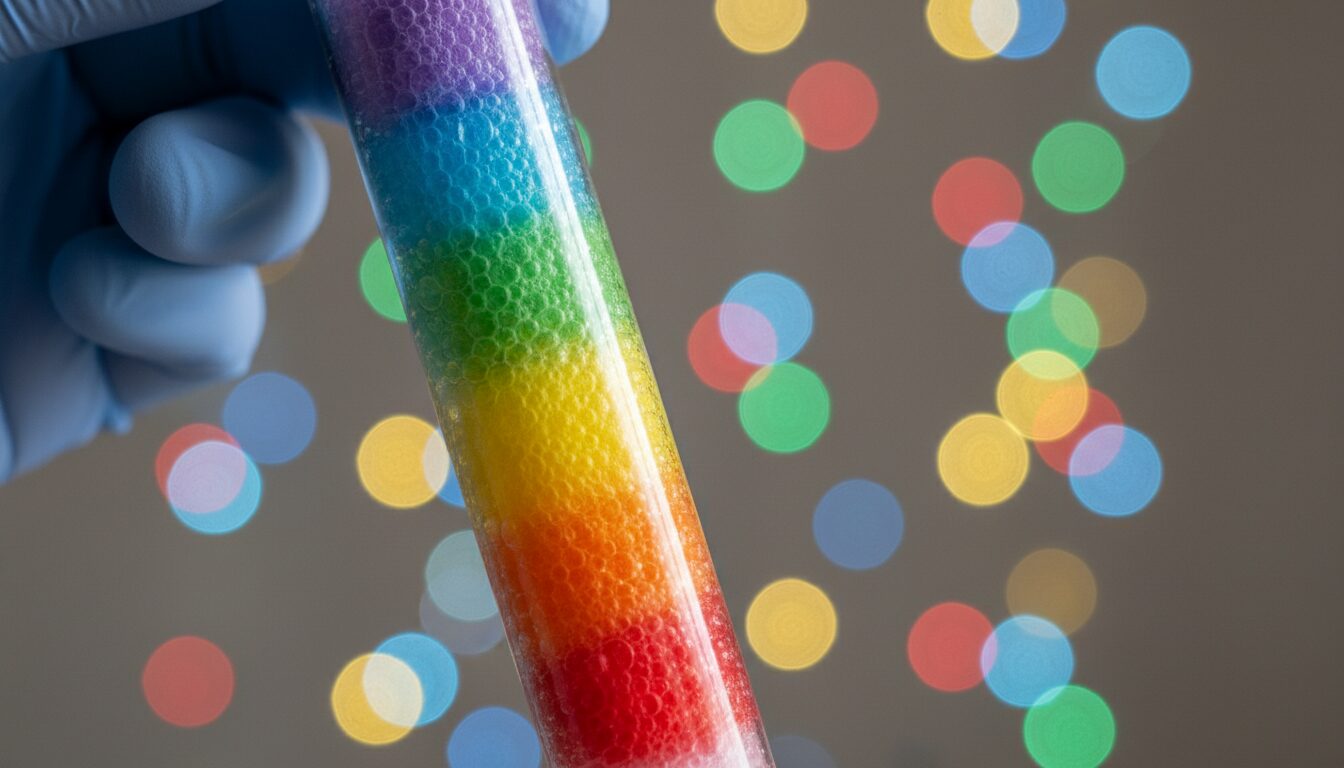 découvrez l'invention folle de la mousse arc-en-ciel, une expérience colorée et ludique à tester sans attendre pour égayer votre quotidien.