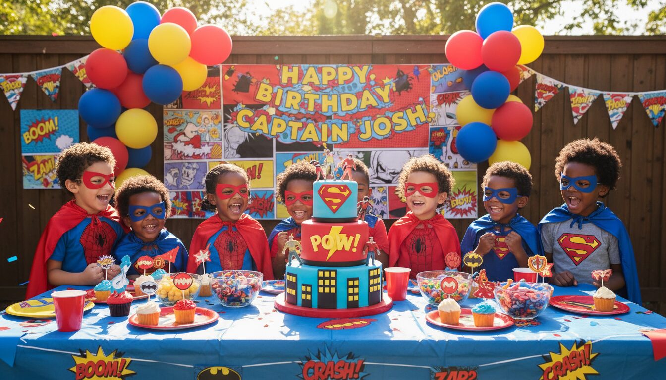 découvrez la cuisine des héros, des recettes faciles et ludiques pour enfants, parfaites pour des fêtes thématiques clé en main réussies et amusantes.