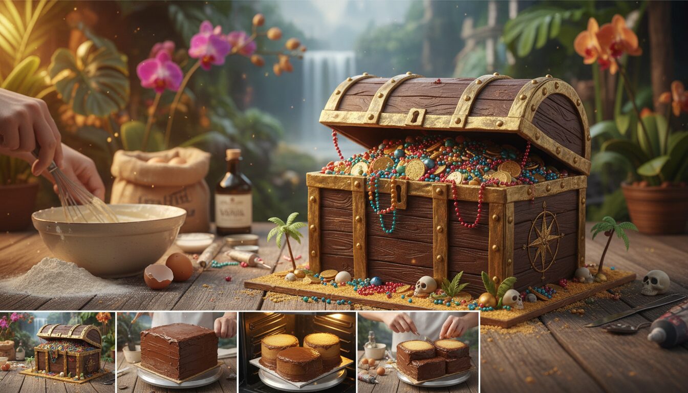 découvrez le gâteau coffre au trésor de l’île mystérieuse, une recette gourmande et originale qui émerveillera petits et grands aventuriers.