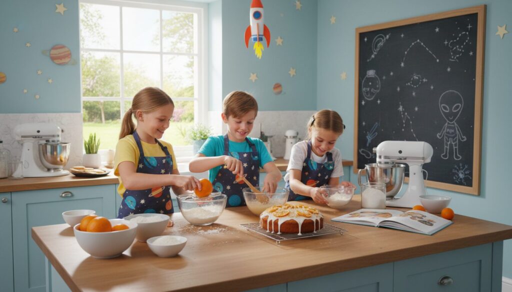 organisez un goûter à thème express et facile pour les enfants de 3 à 6 ans avec "le goûter des mini-astronautes". des idées amusantes et rapides pour émerveiller les petits explorateurs de l'espace.