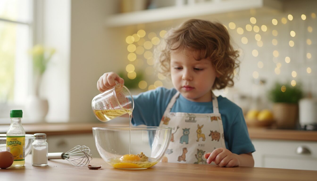 découvrez une recette simple et ludique d'œufs durs mayonnaise maison à réaliser facilement avec les enfants, pour un moment gourmand et convivial en famille.