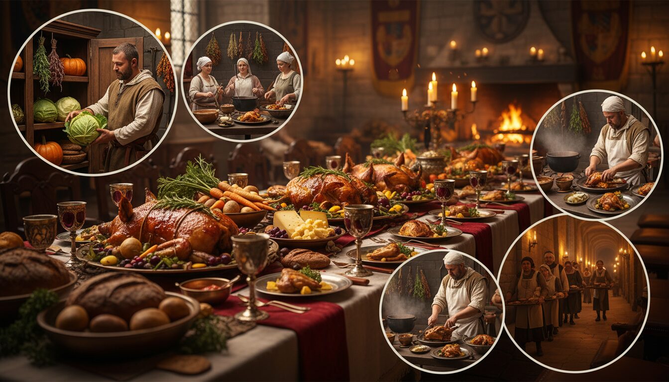 découvrez comment préparer un festin digne d'un chevalier pour un banquet royal avec des recettes savoureuses et une ambiance médiévale inoubliable.