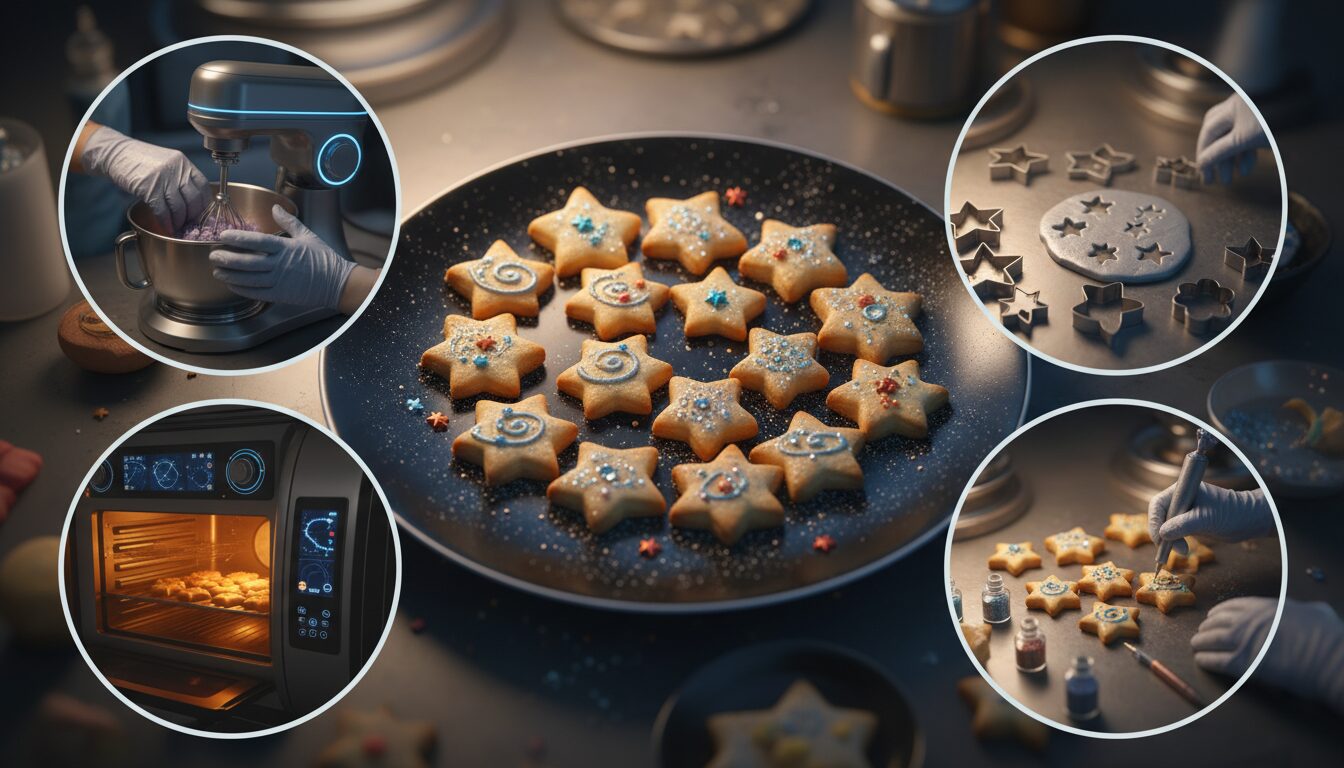 découvrez comment préparer des biscuits étoiles délicieux, parfaits pour un goûter spatial avec votre équipage.