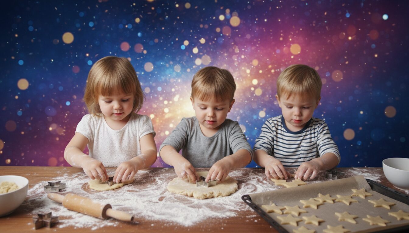 découvrez comment préparer de délicieux biscuits étoiles, parfaits pour un goûter spatial avec votre équipage. recette facile et amusante pour petits et grands.