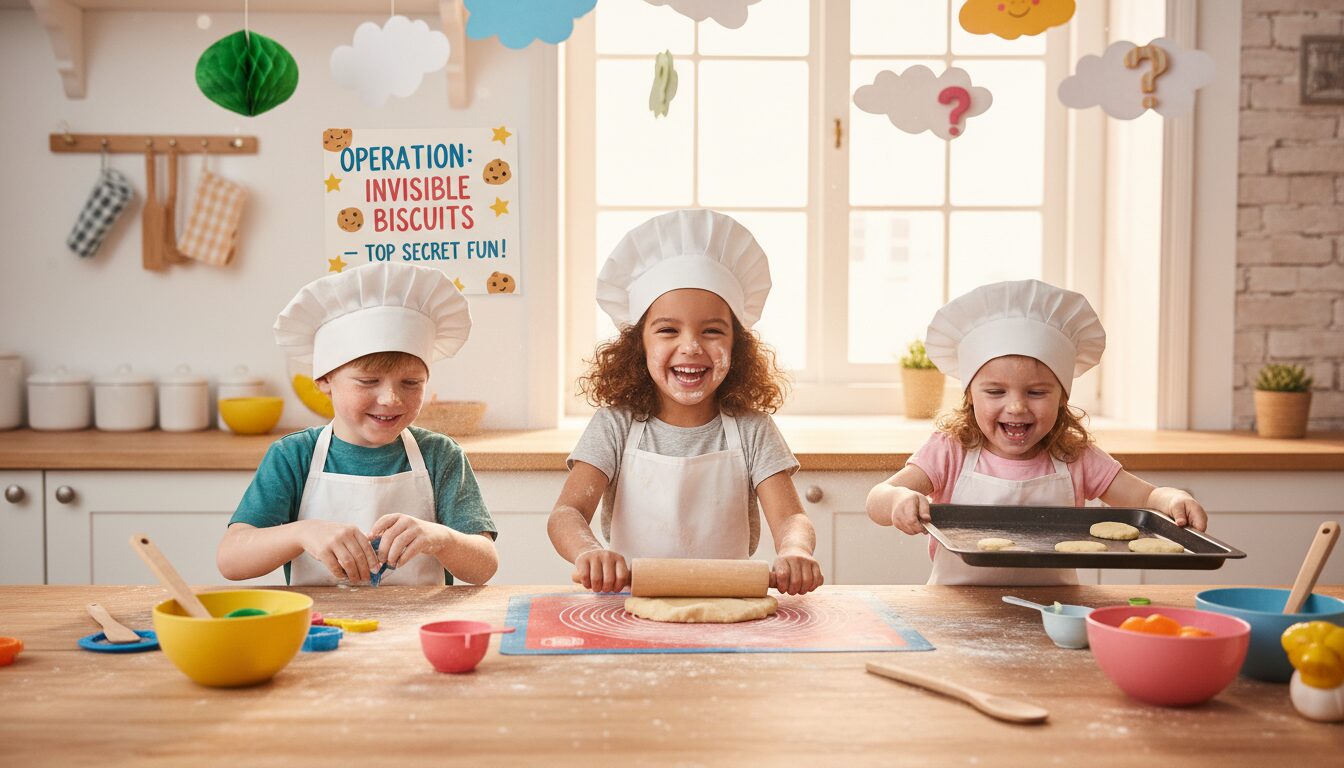 participez à notre atelier biscuits invisibles, une activité ludique et créative pour les petits justiciers en herbe. découvrez comment réaliser des biscuits surprenants et amusez-vous en famille !