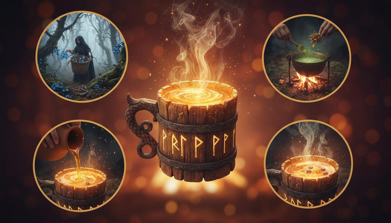 découvrez la boisson d’odin, une recette ancestrale pour réchauffer et revitaliser les jeunes courageux lors de leurs aventures.