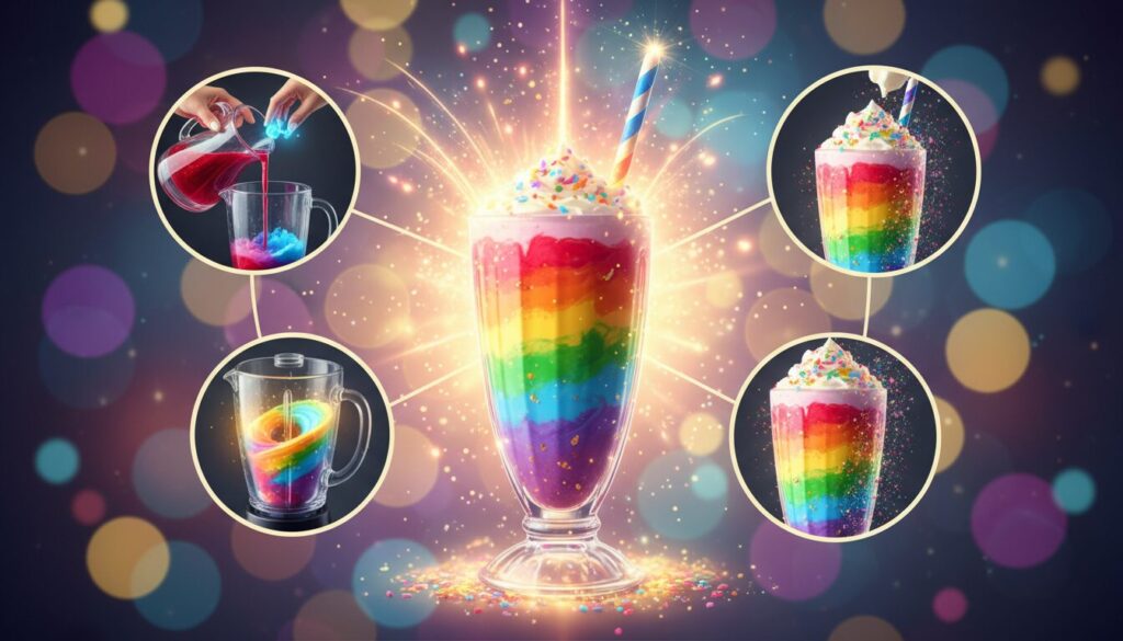 découvrez comment booster vos pouvoirs grâce à un délicieux milkshake arc-en-ciel, alliant saveurs vitaminées et énergie colorée pour une expérience magique et revitalisante.