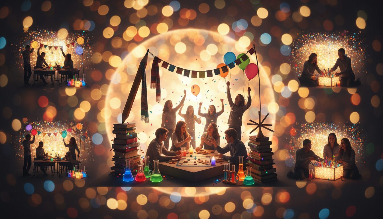 découvrez comment transformer une contrainte scolaire en une occasion festive, alliant apprentissage et plaisir pour motiver les élèves et créer une atmosphère positive.