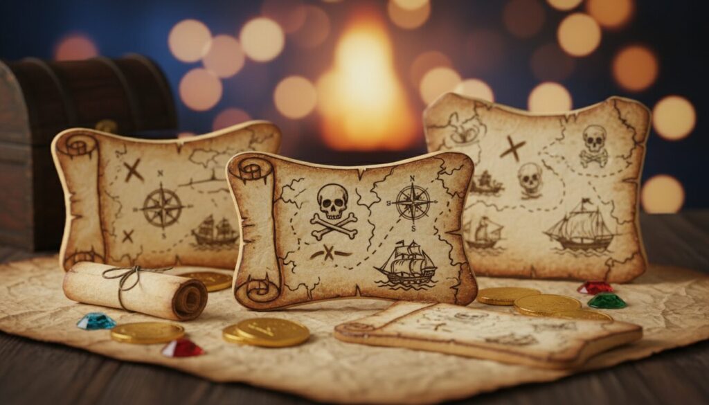 découvrez nos cookies cartes au trésor, parfaits pour les petits explorateurs en herbe prêts à vivre une aventure gourmande et ludique.