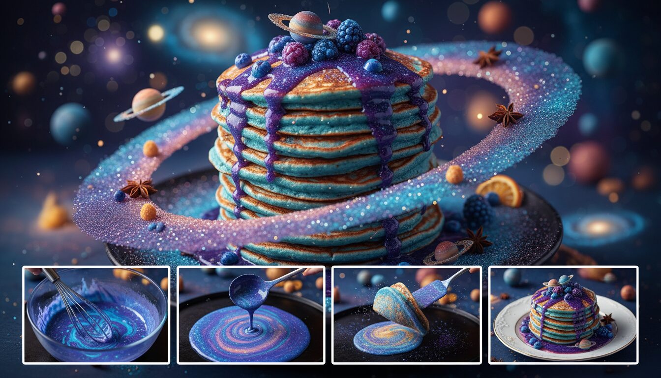 découvrez nos crêpes orbitiques, le petit-déjeuner cosmique parfait pour commencer votre journée avec gourmandise et originalité.