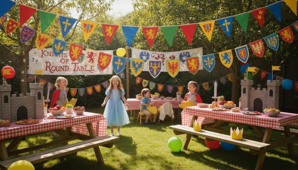 découvrez des décorations originales pour une fête chevaliers, spécialement conçues pour les petits. transformez votre événement en une aventure médiévale inoubliable !