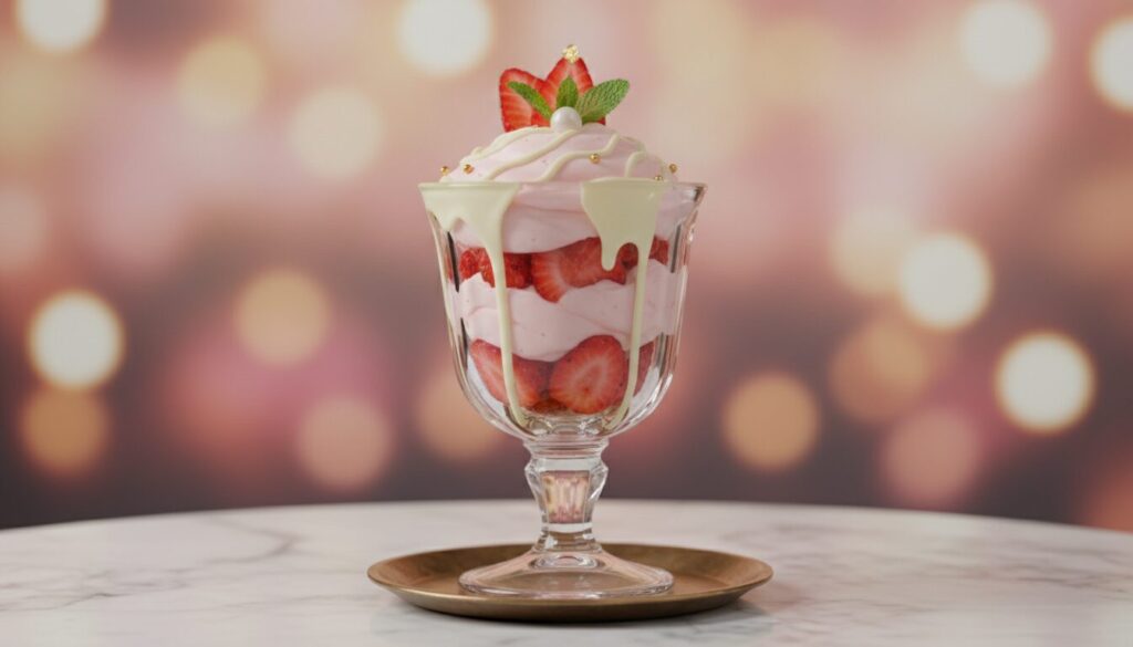 découvrez le dessert d’aphrodite, une douceur irrésistible conçue pour charmer et séduire tous vos convives lors de vos repas.