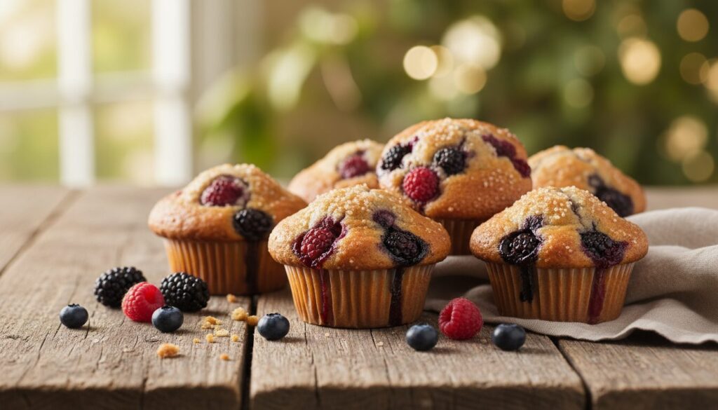 apprenez à préparer de délicieux muffins aux fruits rouges grâce à notre entraînement pas à pas, facile et gourmand.