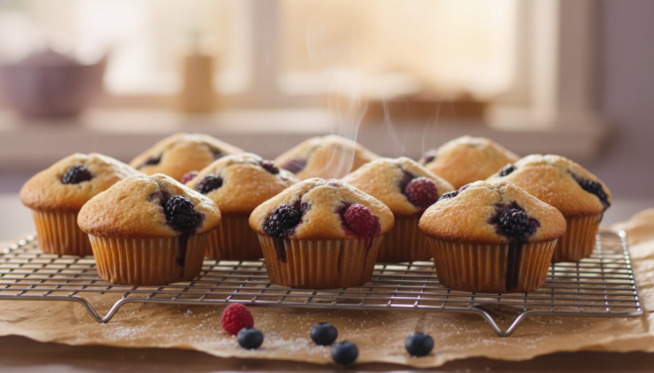 découvrez notre entraînement complet pour maîtriser la réalisation des muffins aux fruits rouges, étape par étape, pour des résultats délicieux et moelleux.