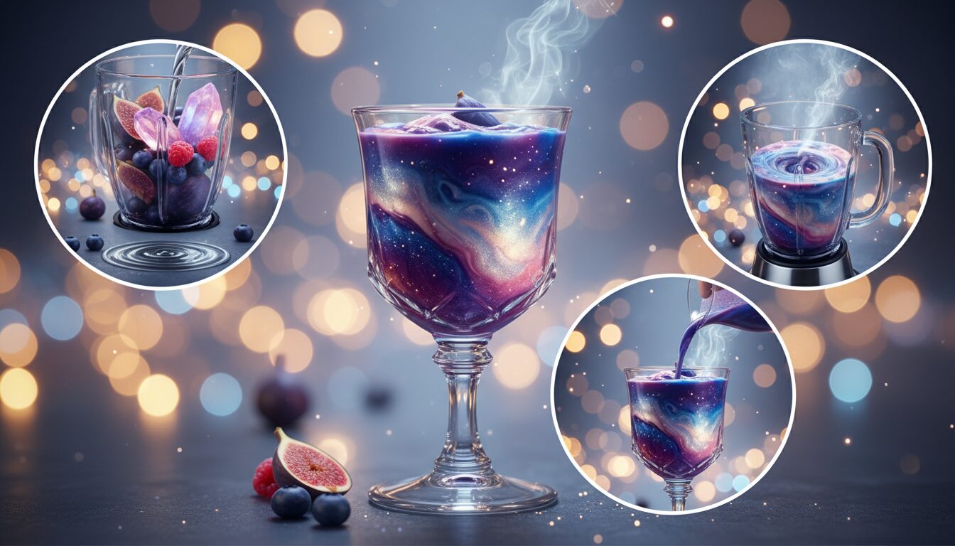 découvrez comment créer un élixir de smoothie aux couleurs lunaires, vibrant et délicieux, pour une expérience gustative unique et pleine de fraîcheur.