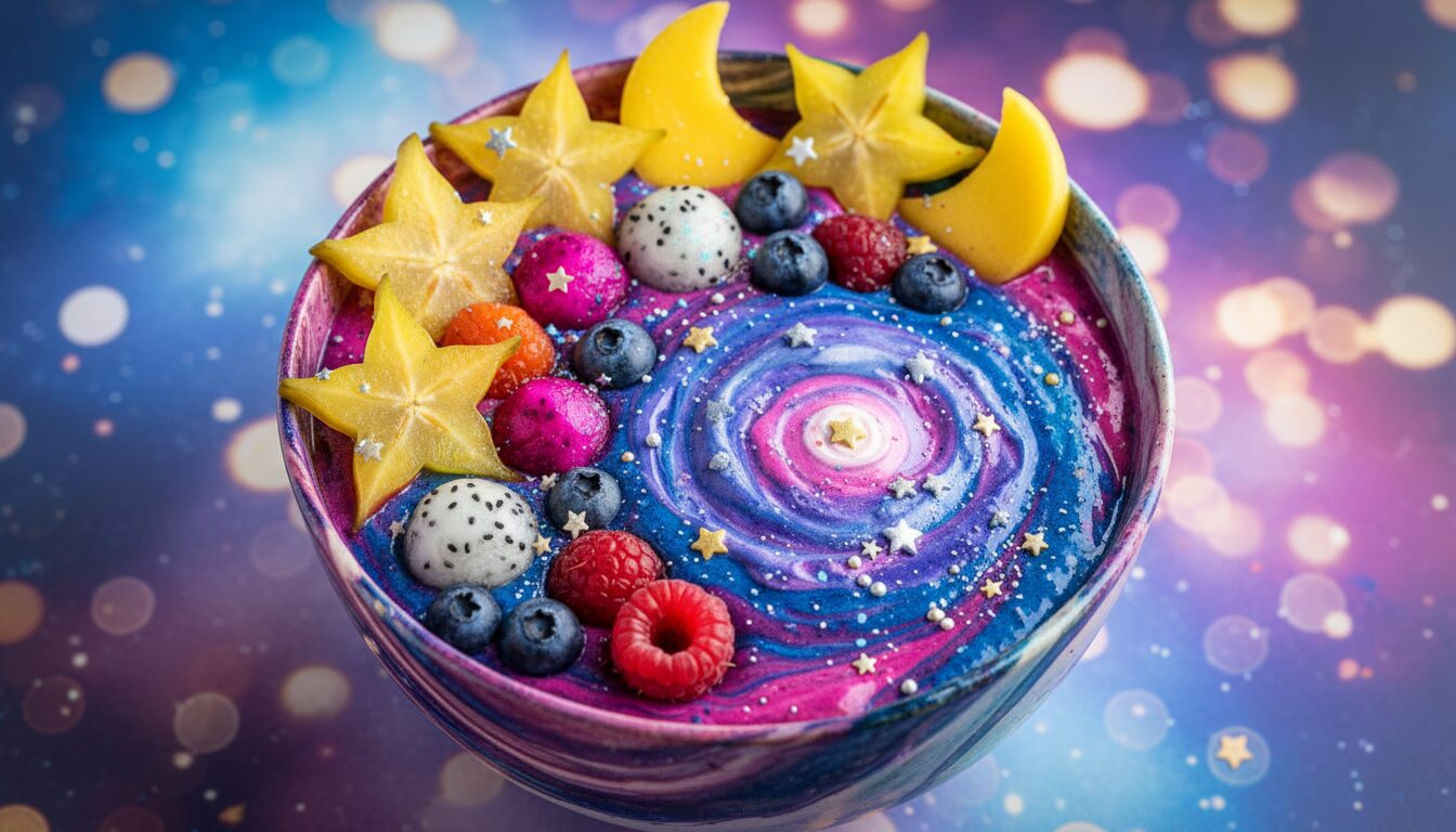 découvrez comment fabriquer votre élixir de smoothie fou aux couleurs lunaires, une boisson originale et pleine de saveurs pour éveiller vos papilles et illuminer votre journée.