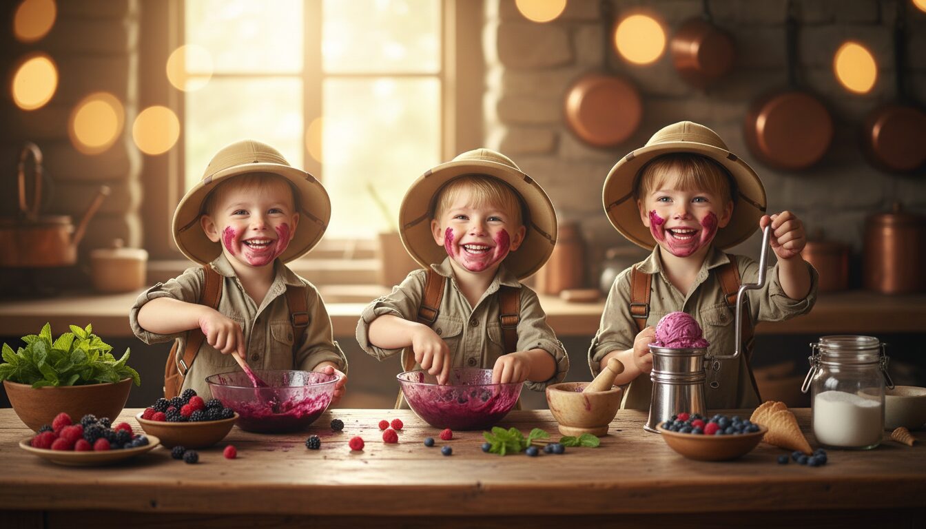 découvrez la glace aux baies sauvages de la vallée oubliée, une gourmandise naturelle et rafraîchissante aux saveurs authentiques des fruits des bois.