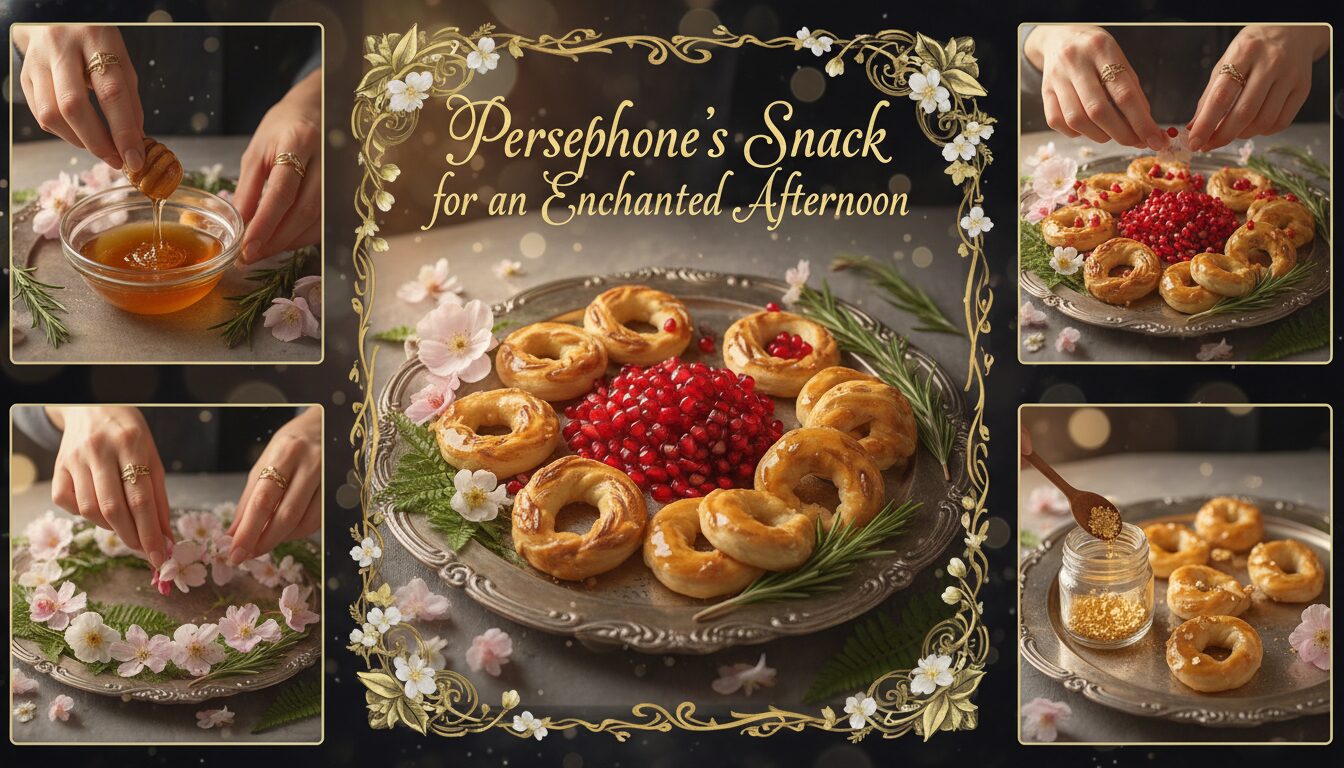 découvrez le goûter de perséphone, une pause gourmande et magique pour un après-midi enchanté rempli de saveurs délicates et de moments féériques.