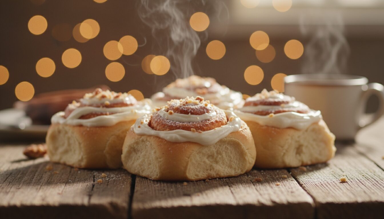 savourez un goûter magique avec nos rouleaux de cannelle enchantée, parfaits pour une pause gourmande pleine de douceur et de mystère.