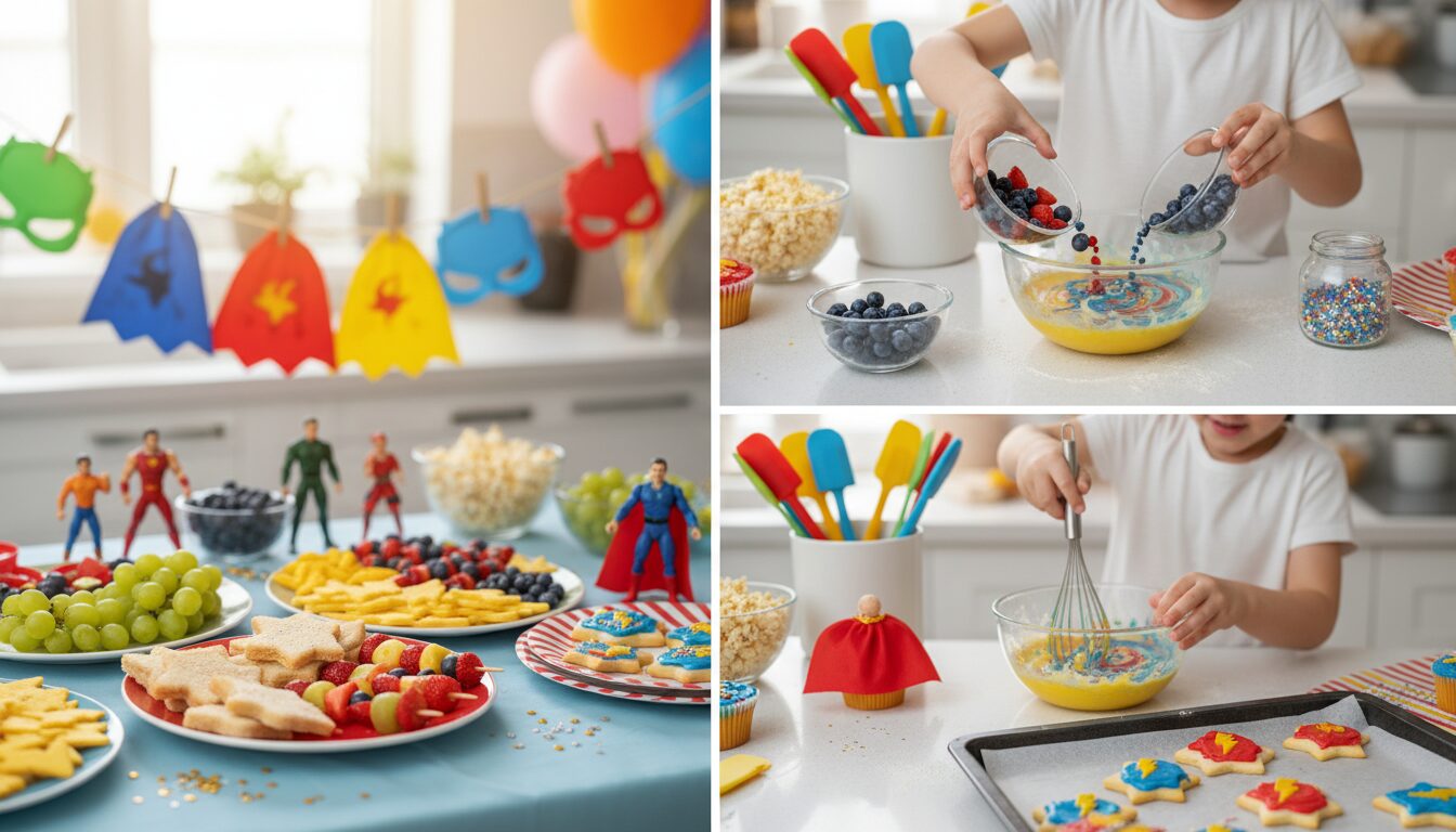 découvrez des idées de collations rapides et faciles à thème héroïque, parfaites pour les enfants de 10 à 12 ans après l'entraînement.
