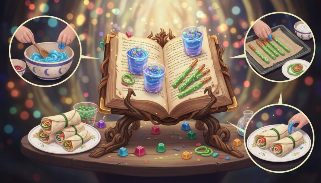 découvrez la collation du grimoire secret, un goûter à thème express et facile, parfait pour les enfants de 10 à 12 ans. idées créatives et rapides pour un moment gourmand et magique.