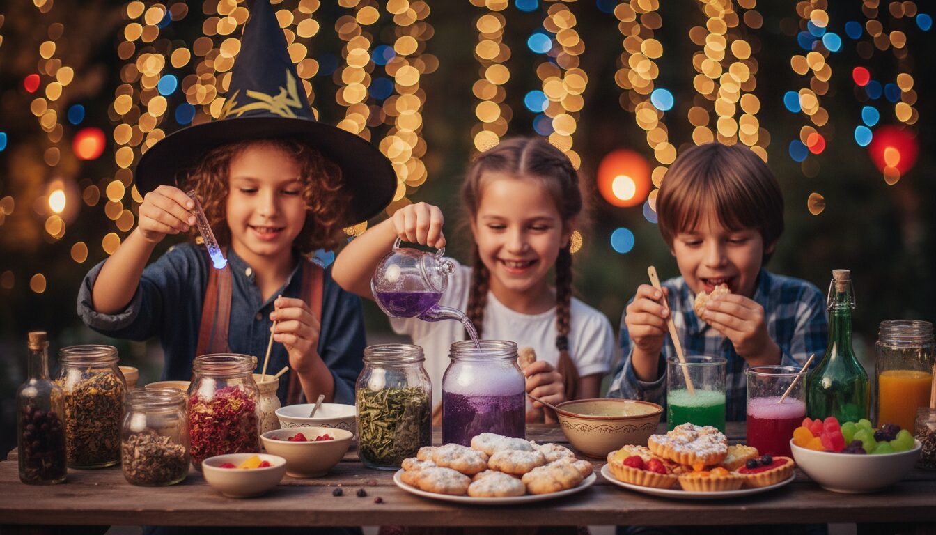 découvrez la collation du grimoire secret, un goûter à thème express et facile, parfait pour les enfants de 10 à 12 ans. idées simples et magiques pour un moment gourmand et ludique.