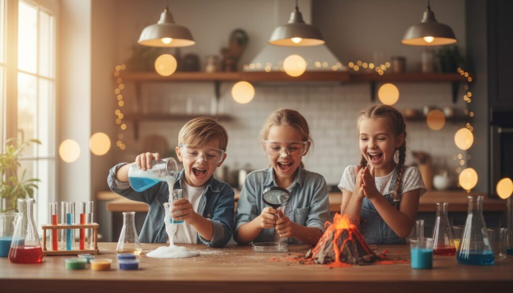 découvrez notre menu d’anniversaire clé en main 'la mission scientifique ultime' pour les enfants de 10 à 12 ans. une expérience ludique et éducative pour un anniversaire inoubliable alliant science et fun.