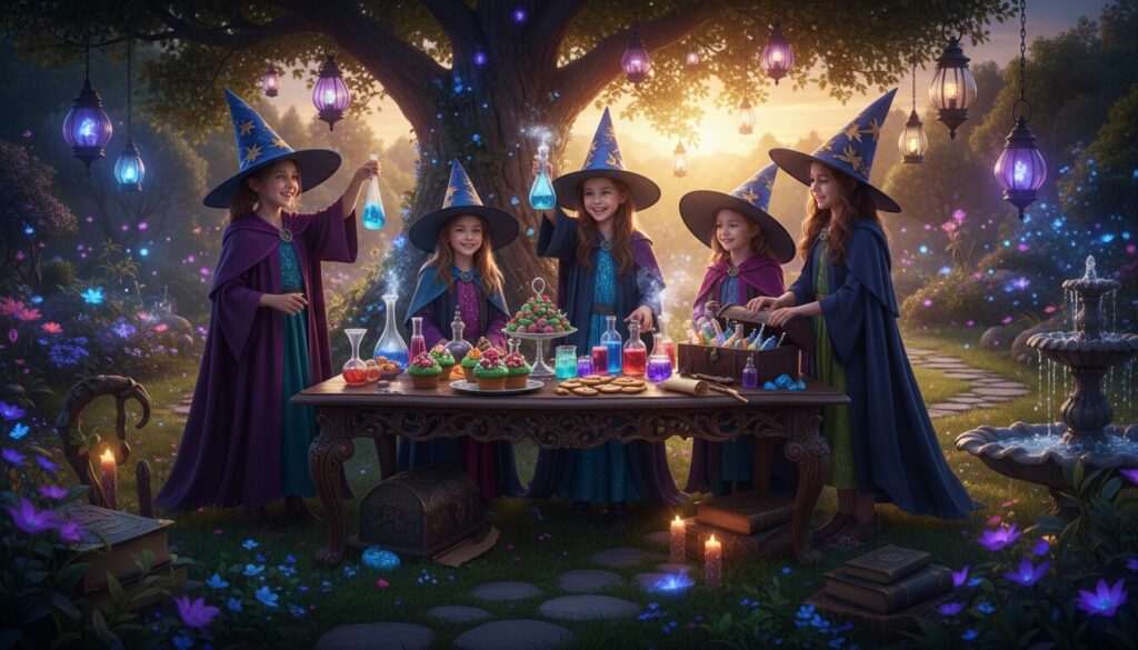 découvrez une pause gourmande magique avec notre goûter à thème la pause potion enchantée, facile et rapide à préparer pour les enfants de 7 à 9 ans.