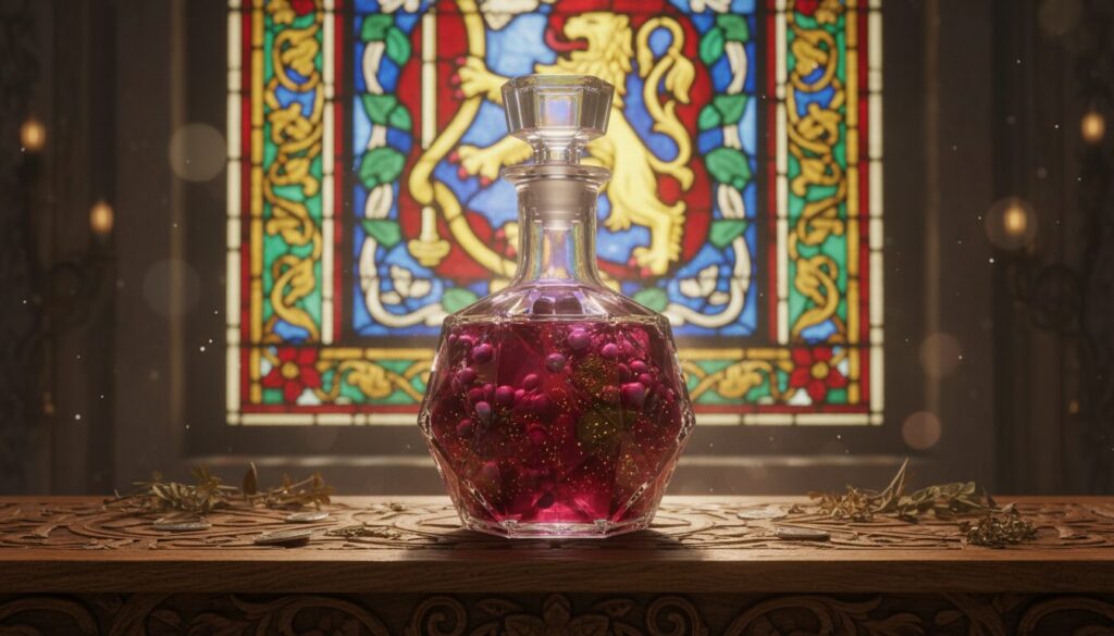 découvrez la potion de fruits rouges à la table du conseil royal, une boisson délicate et envoûtante qui ravira vos papilles lors de moments d'exception.