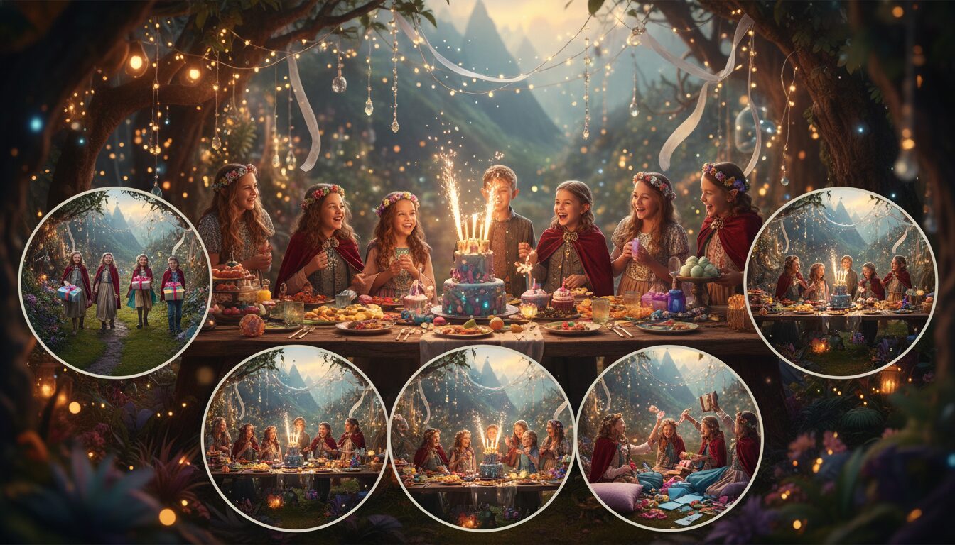 découvrez notre banquet mythique du mont sacré, un menu d'anniversaire clé en main spécialement conçu pour les enfants de 10 à 12 ans. une fête inoubliable pleine de saveurs et d'aventures légendaires !