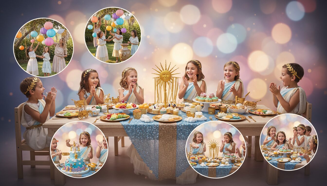 découvrez le festin des dieux, un menu d'anniversaire clé en main spécialement conçu pour les enfants de 3 à 6 ans, alliant plaisir et gourmandise pour une fête mémorable.