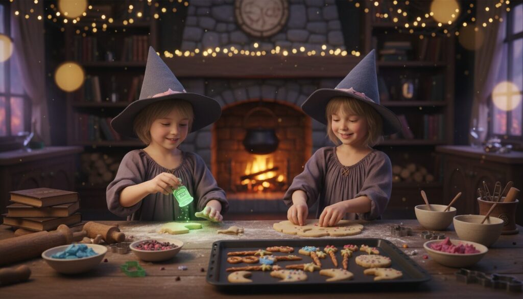 organisez un goûter magique pour les enfants de 3 à 6 ans avec notre idée de goûter des apprentis sorciers, express et facile à réaliser.