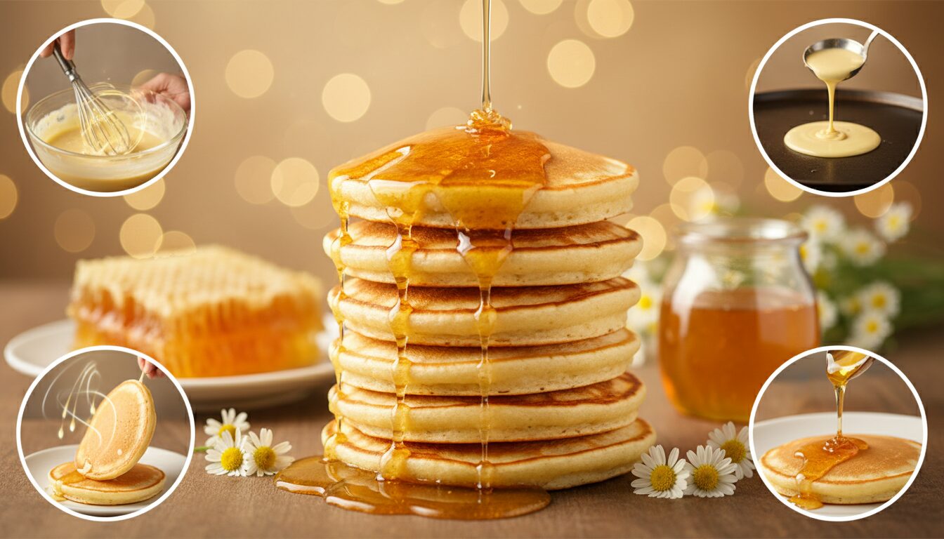 découvrez le pouvoir des crêpes magiques au miel, une recette délicieuse et pleine de bienfaits pour égayer vos repas en douceur.