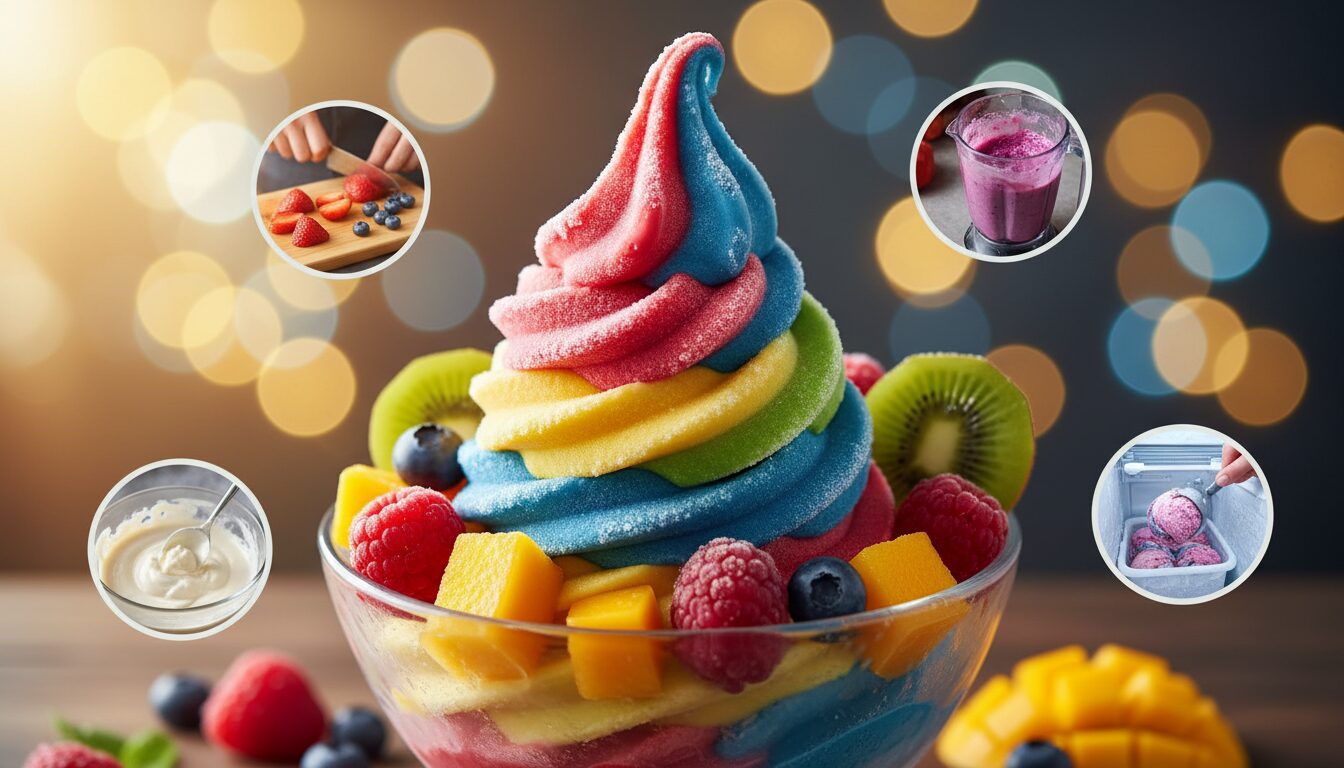 plongez dans une aventure glacée unique avec notre mission top secrète : préparez et savourez les fruits givrés les plus frais et délicieux en un temps record !