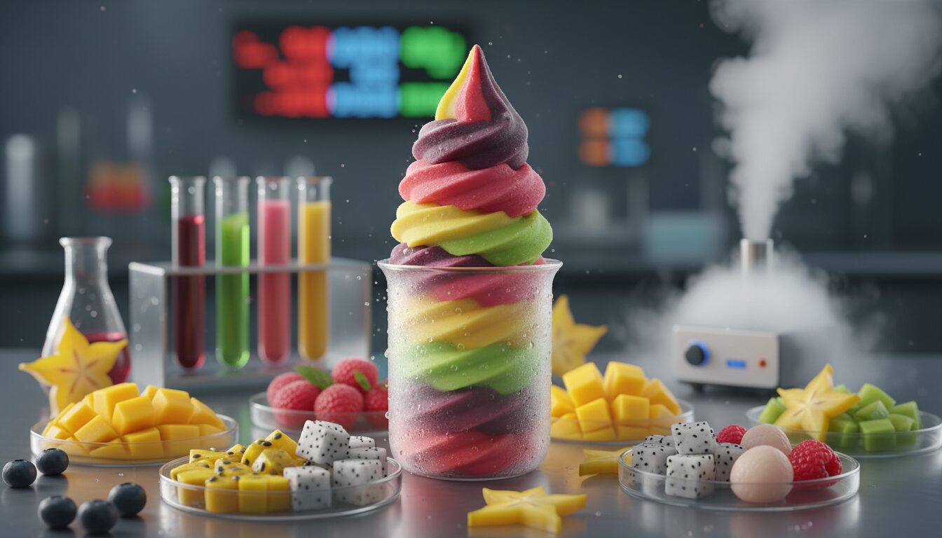 plongez dans la mission top secrète glace express aux fruits givrés : une aventure gourmande et rafraîchissante mêlant saveurs fruitées et mystère glacé.