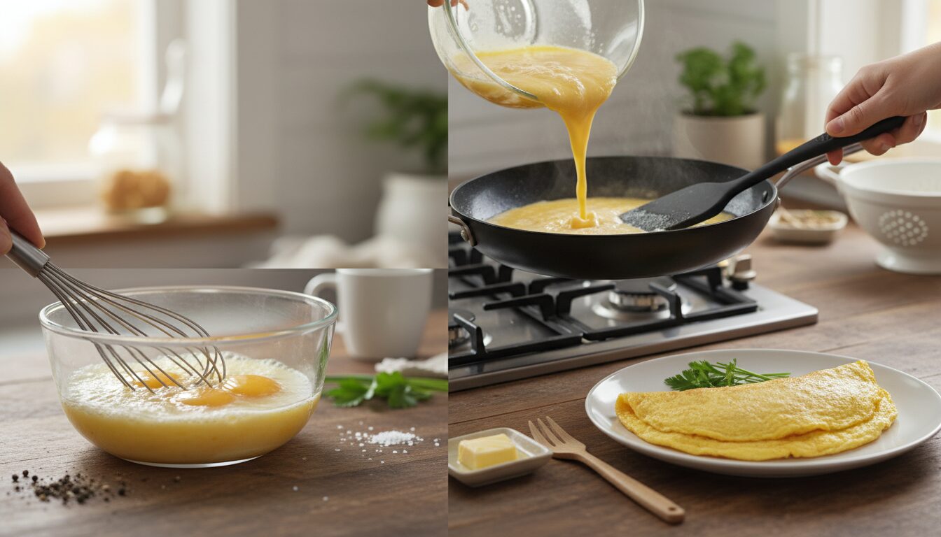 découvrez notre recette simple et rapide d'omelette nature, idéale pour un repas sans prise de tête, savoureux et prêt en quelques minutes.