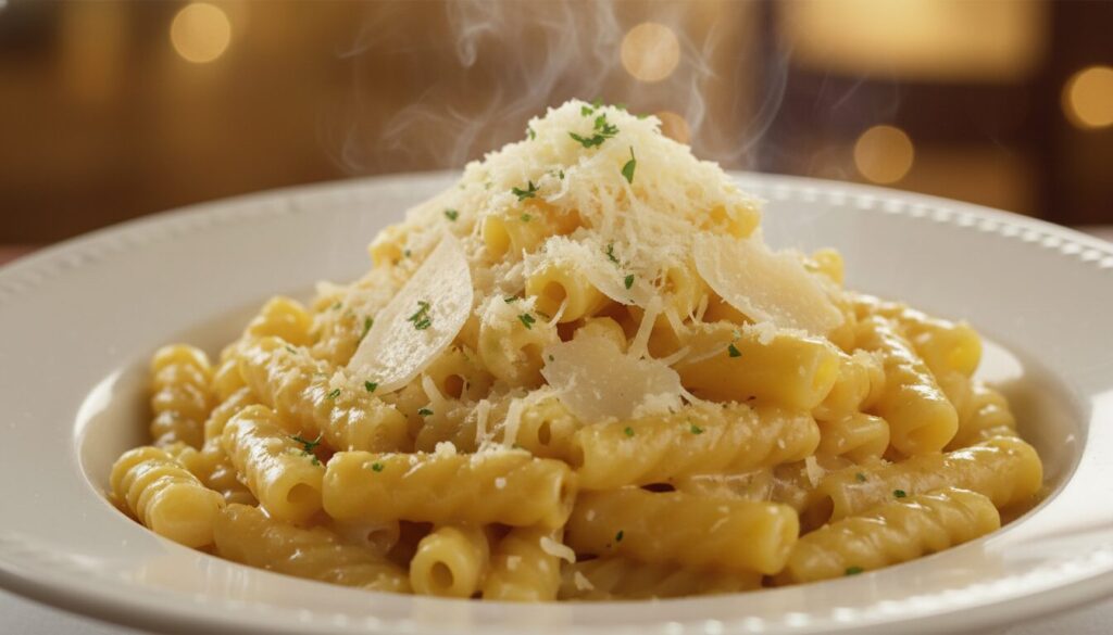 recette simple et rapide de pâtes au beurre et parmesan, idéale pour un repas délicieux à préparer presque tout seul.