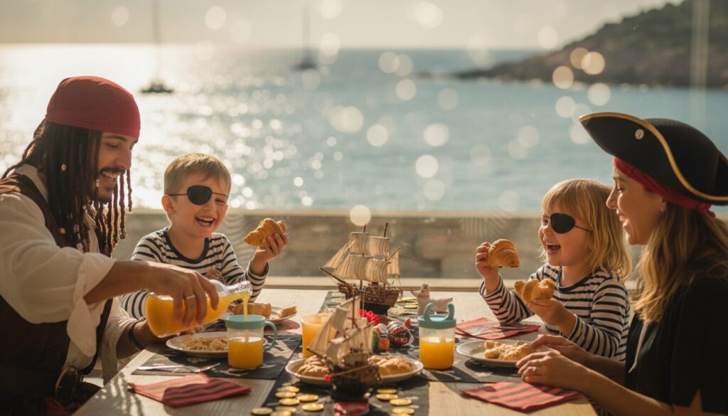 découvrez un petit-déjeuner savoureux et énergisant spécialement conçu pour les matelots aventuriers prêts à conquérir les mers dès le lever du jour.