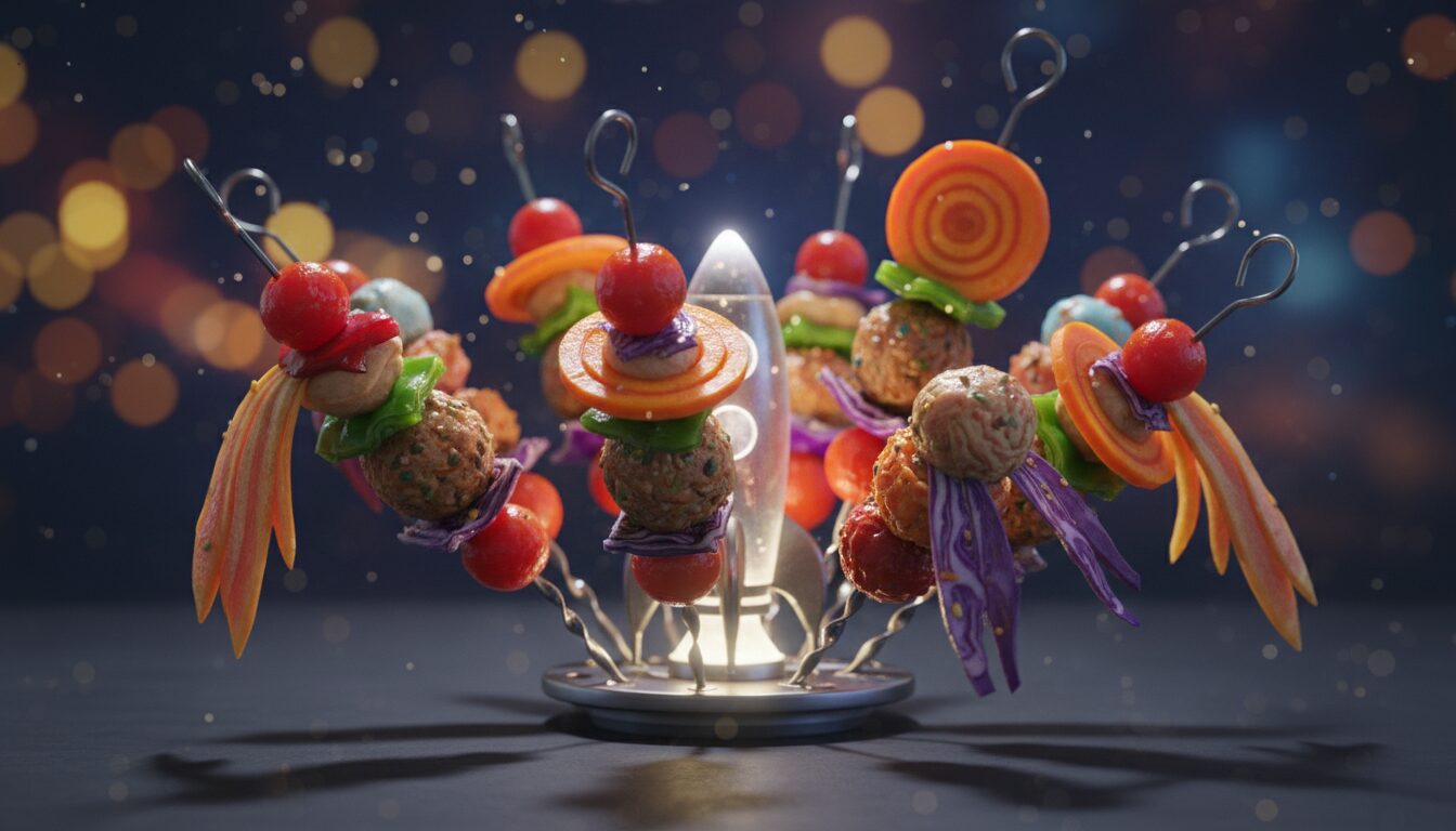 découvrez nos brochettes planétaires, une expérience culinaire unique pour une aventure spatiale savoureuse et originale. parfaites pour impressionner vos invités et voyager en saveurs.