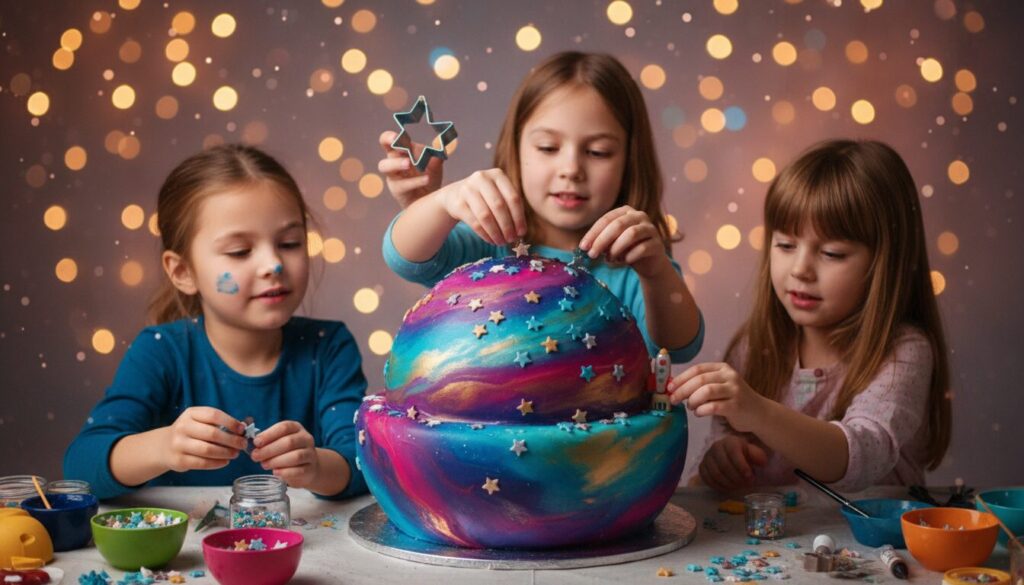 découvrez notre cake planétaire, une gourmandise festive idéale pour un goûter intergalactique plein de saveurs et de surprises cosmiques.