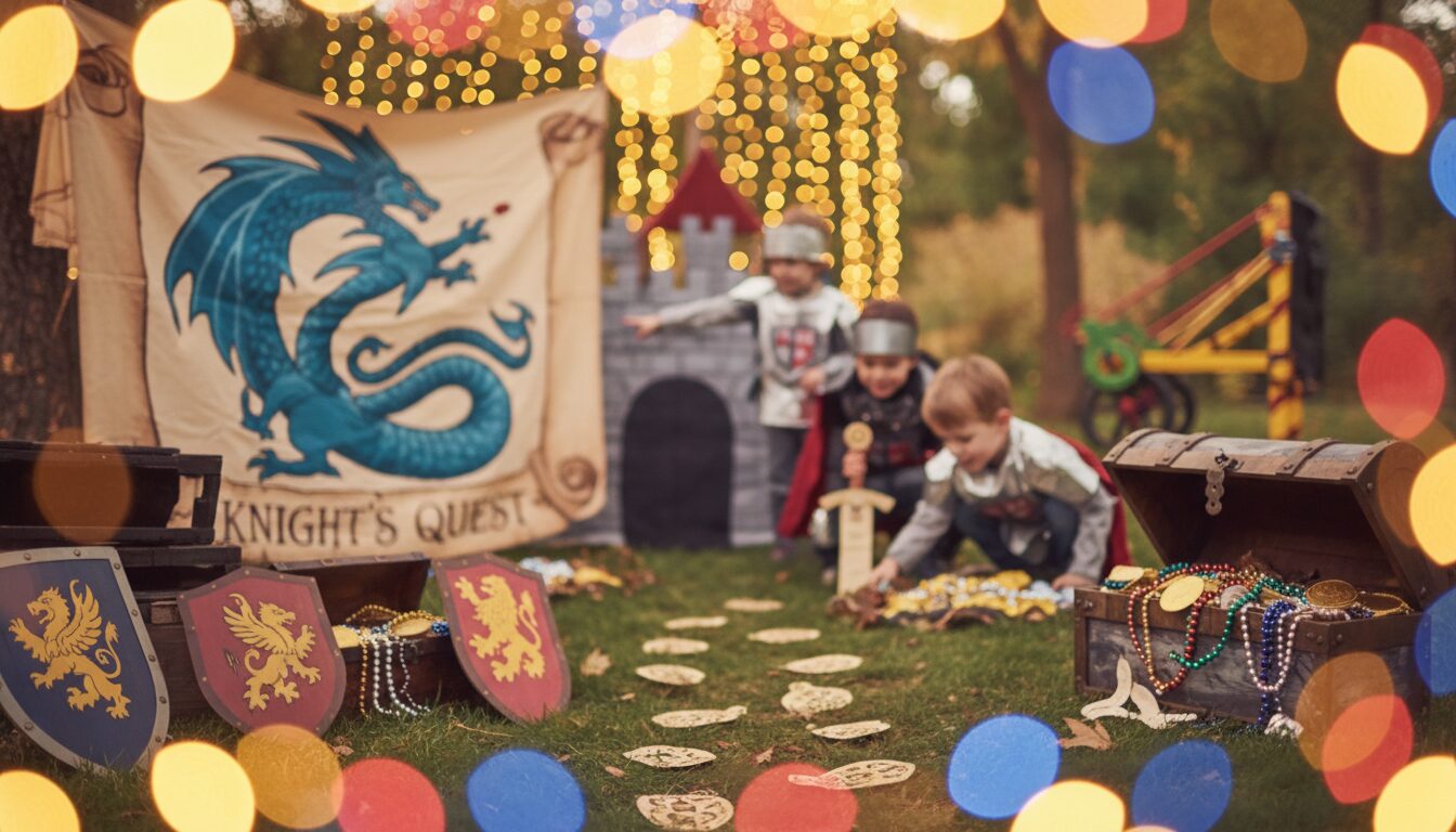 découvrez comment organiser et animer une chasse au trésor sur le thème des chevaliers à la maison, pour offrir aux enfants une aventure amusante et captivante.