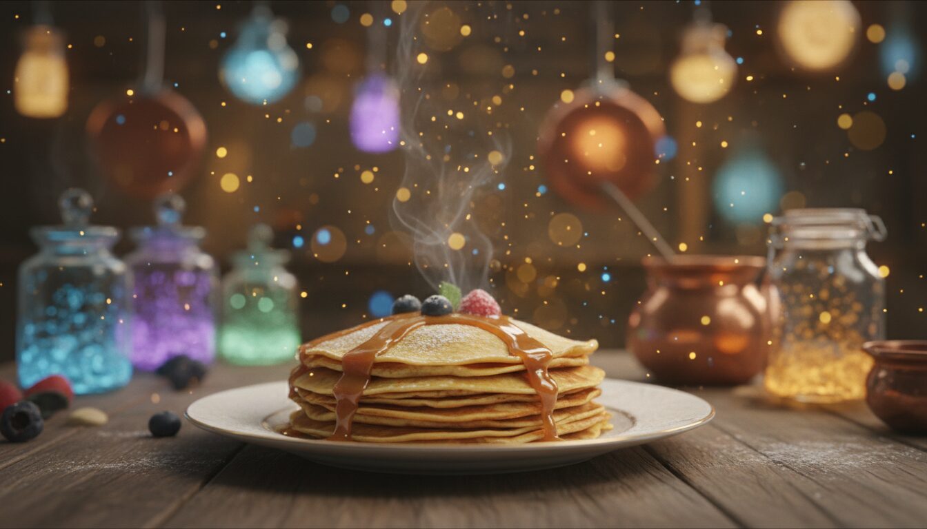 découvrez nos crêpes ensorcelées à la liqueur de caramel enchantée, une recette magique alliant douceur et gourmandise pour un moment délicieux et féerique.