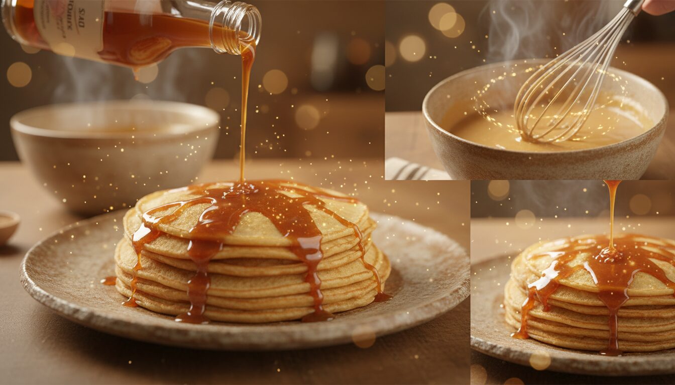 découvrez nos crêpes ensorcelées à la liqueur de caramel enchantée, une douceur magique qui ravira vos papilles avec des saveurs uniques et envoûtantes.